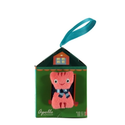 Dětské ponožky - Ponožky dětské kočka 3D vel.23-26 tmavě modrá