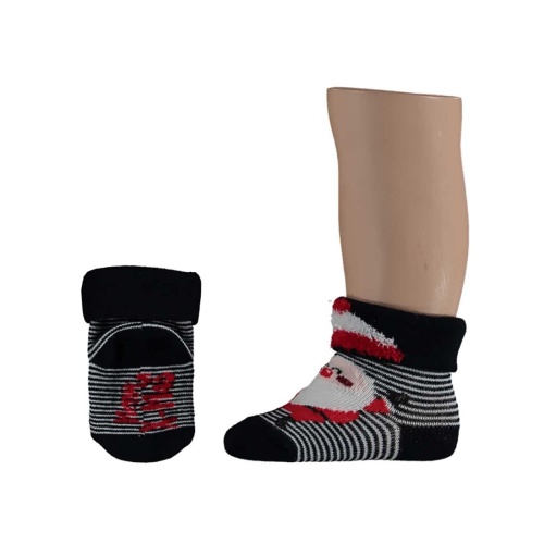 Dětské ponožky - Ponožky dětské Santa  0-1 měsíc