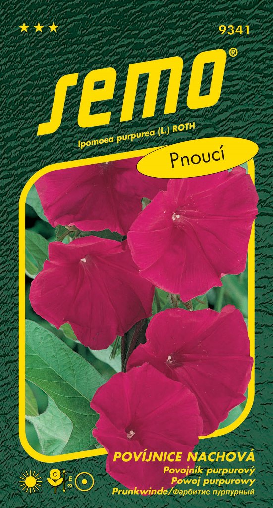 Osivo letniček - Povíjnice Scarlet O´hara červená 3 m