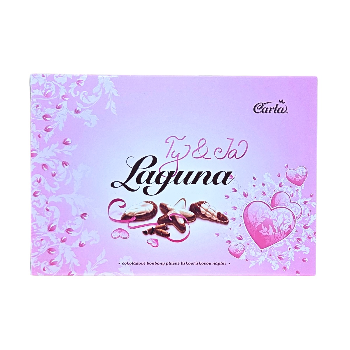 Čokoládové pochoutky - Pralinky mořské plody TY A JÁ Laguna 200g