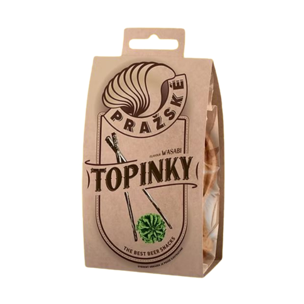 Topinky - PRAŽSKÉ TOPINKY s wasabi 75g