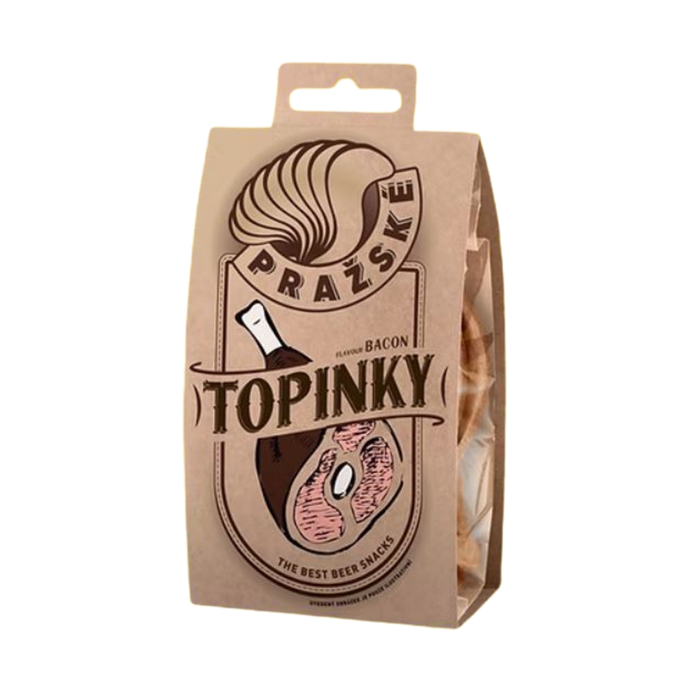 Topinky - PRAŽSKÉ TOPINKY se slaninou 75g