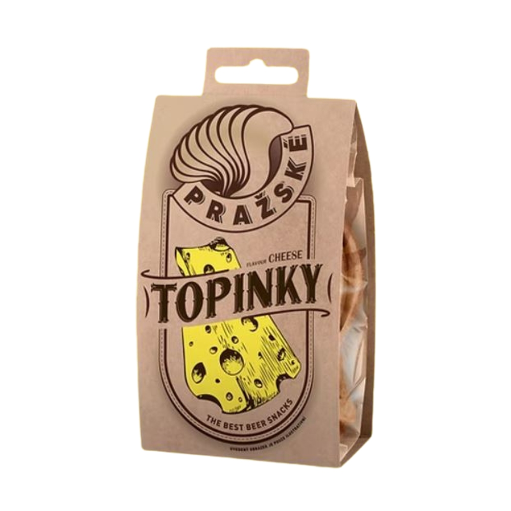 Topinky - PRAŽSKÉ TOPINKY se sýrem 75g