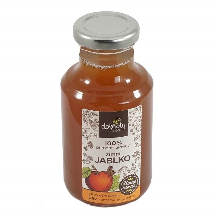 Sirupy, koncentráty, mošty - Přírodní sirup zimní jablko 500ml