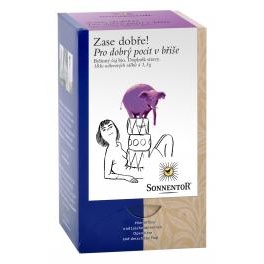 Nápoje - Pro dobrý pocit v břiše - bylinný čaj Zase dobře BIO porcovaný 27g Sonnentor