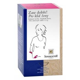 Nápoje - Pro klid ženy -  bylinný čaj Zase dobře BIO porcovaný 27g Sonnentor