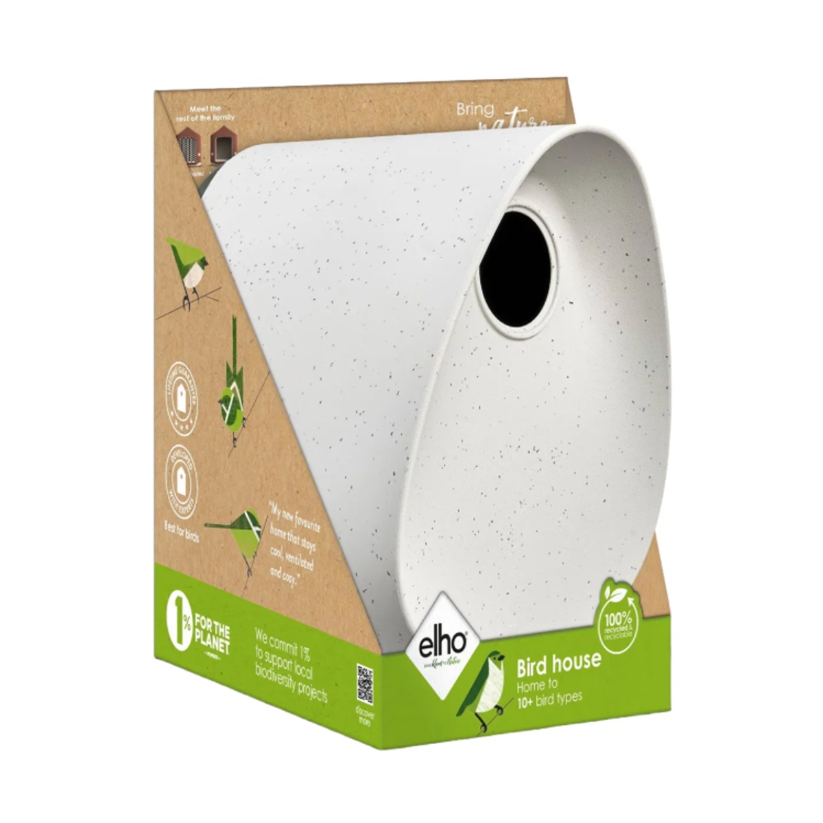 Krmítka, budky, domečky - Ptačí budka ELHO ESSENCIAL BIRD HOUSE 23cm