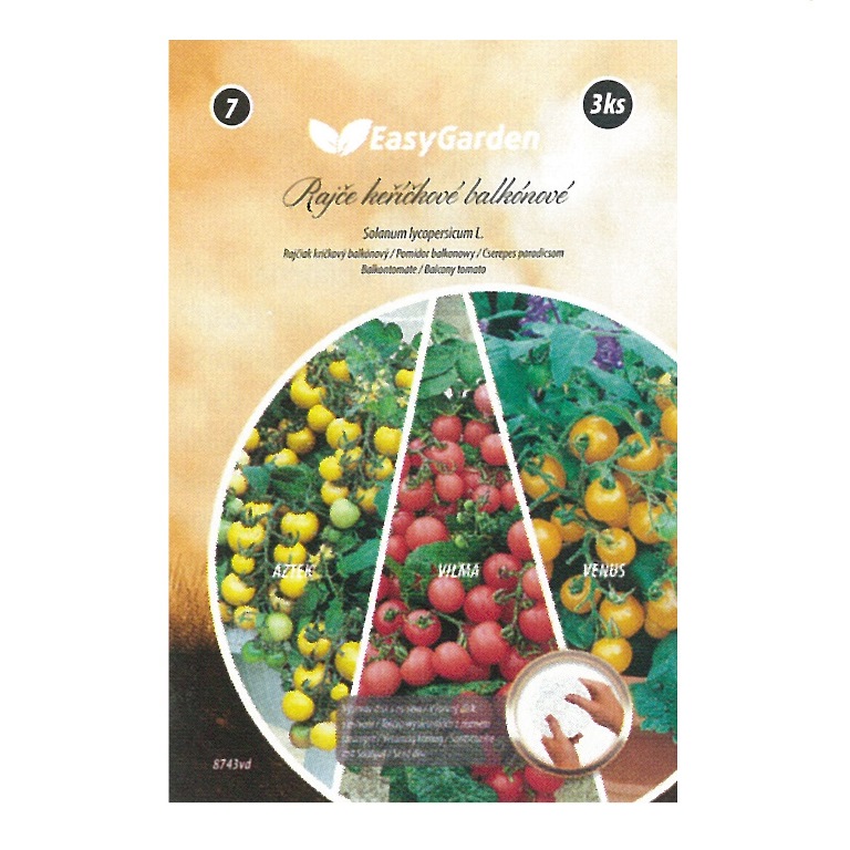 Výsevní pásky - Rajče balkónové výsevní disk