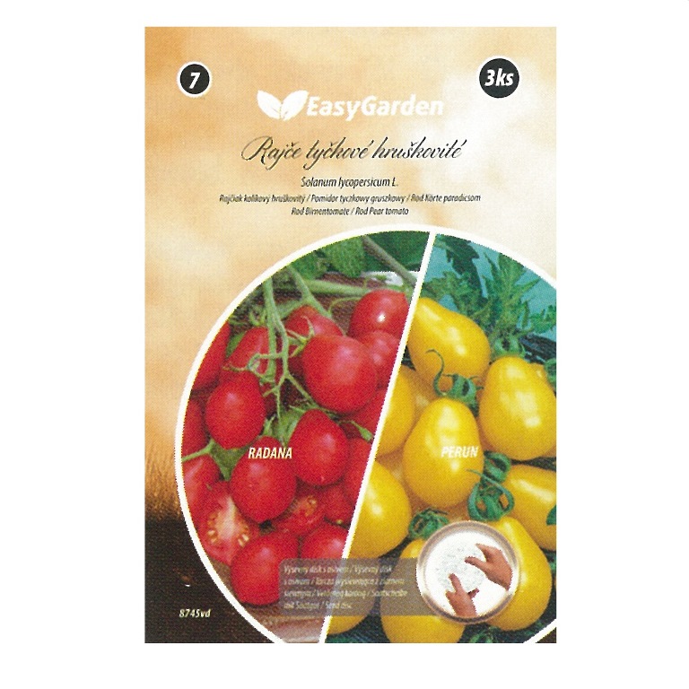 Výsevní pásky - Rajče hruškové výsevní disk