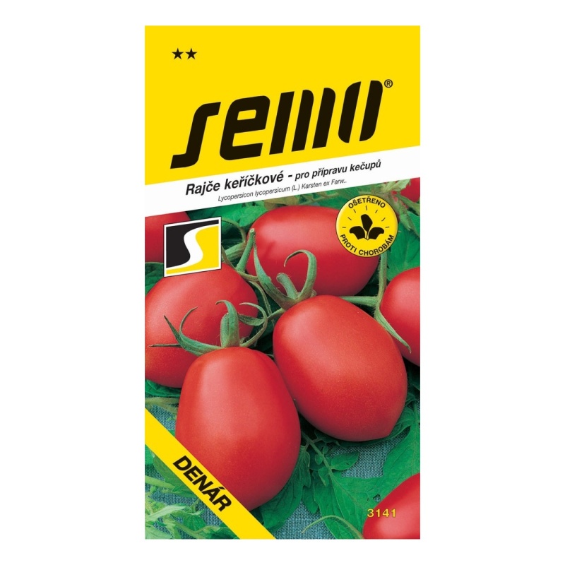 Osivo zeleniny - Rajče keříčkové Denár hruškovité