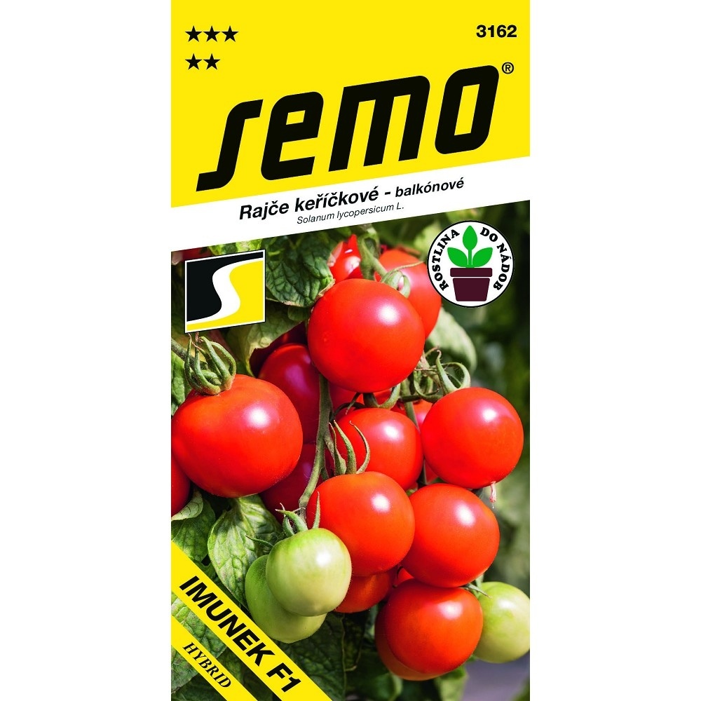 Osivo zeleniny - Rajče keříčkové Imunek F1 DO NÁDOB