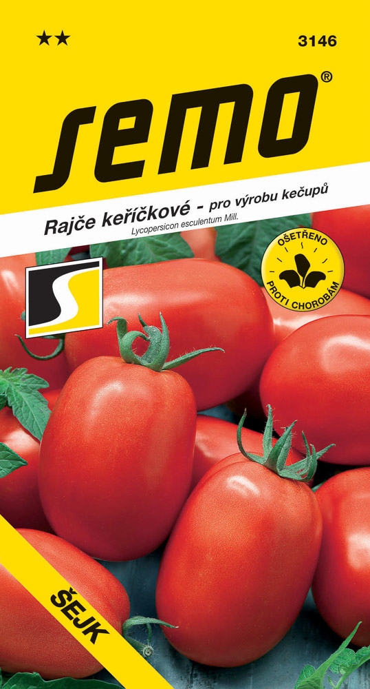 Osivo zeleniny - Rajče keříčkové Šejk kečupové