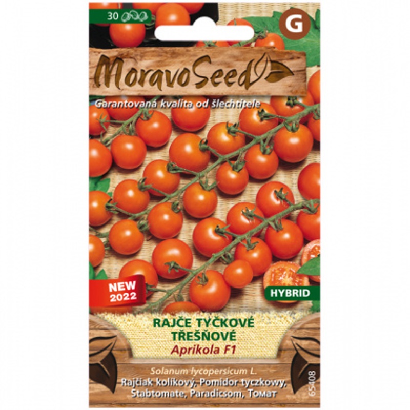 Osivo zeleniny - Rajče tyčkové APRIKOLA F1 třešňové (MS)