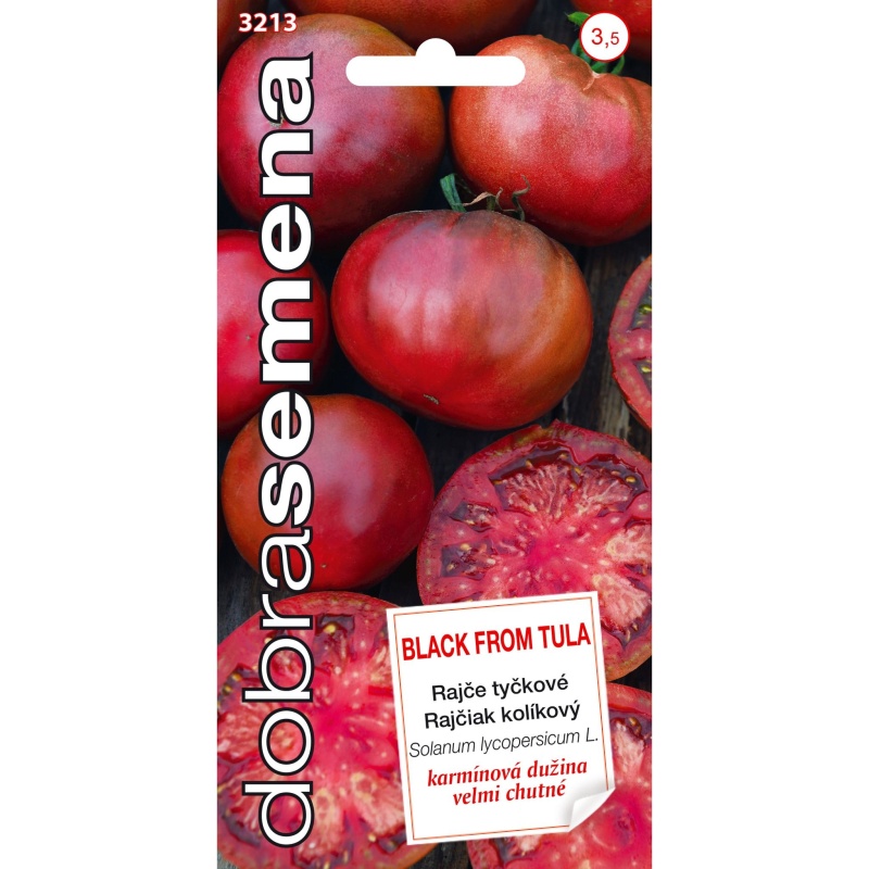 Osivo zeleniny - Rajče tyčkové BLACK FROM TULA (DS)