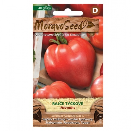 Osivo zeleniny - Rajče tyčkové býčí srdce HERODES (MS)