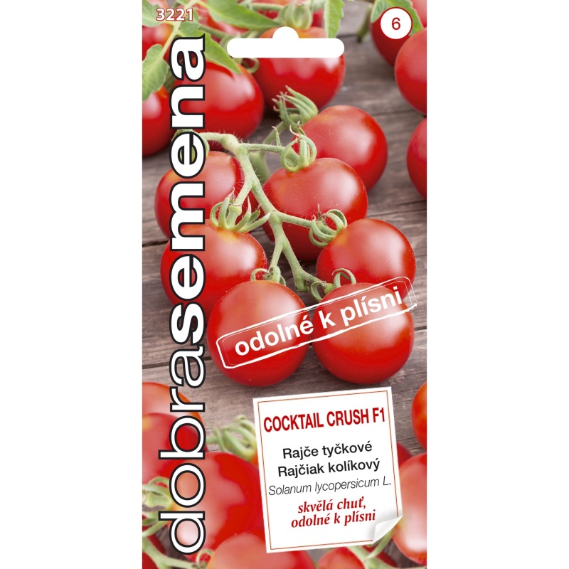 Osivo zeleniny - Rajče tyčkové COCKTAIL CRUSH F1 (DS)