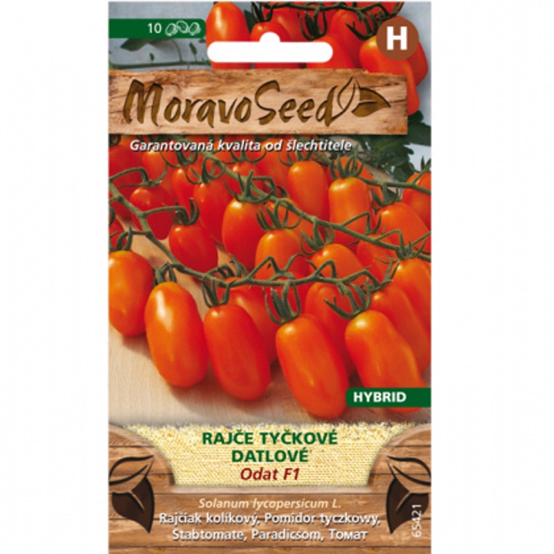 Osivo zeleniny - Rajče tyčkové ODAT F1 datlové (MS)