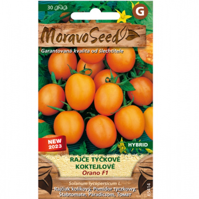 Osivo zeleniny - Rajče tyčkové ORANO F1 koktejlové (MS)