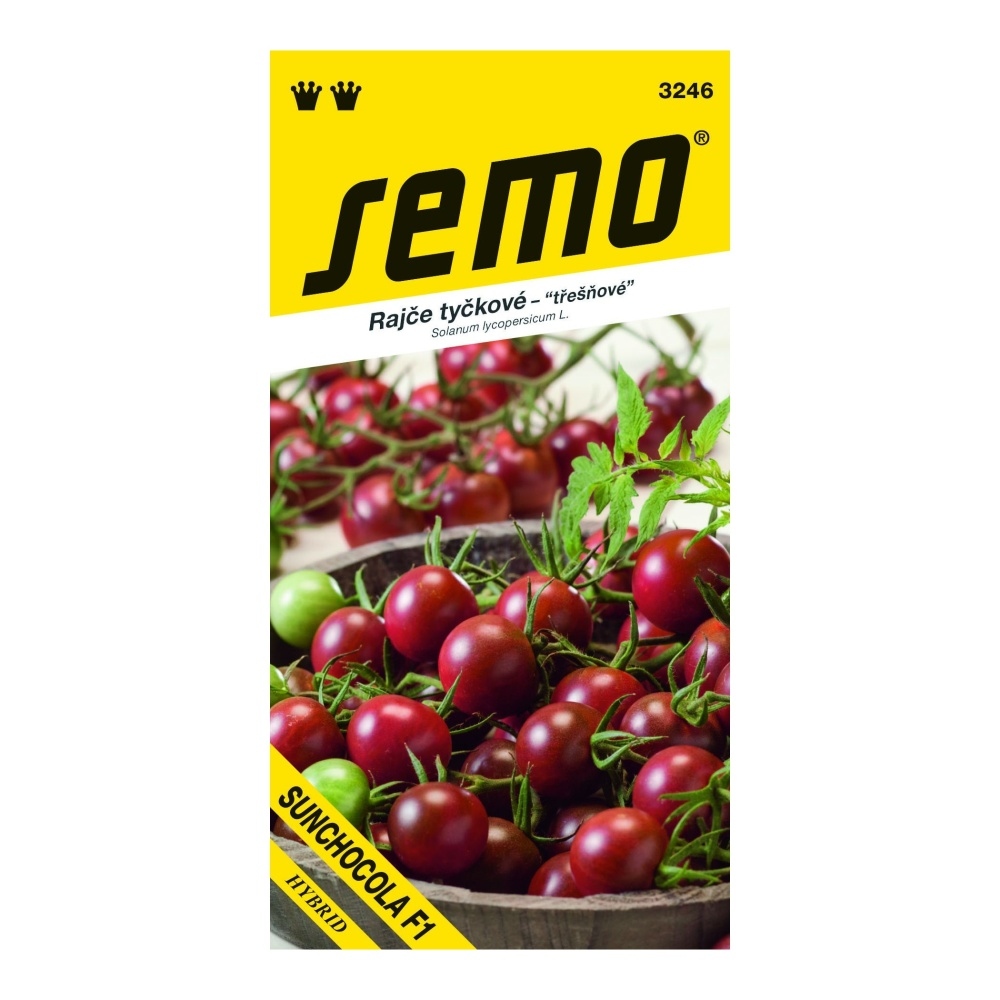 Osivo zeleniny - Rajče tyčkové Sunchocola F1 JAZÝČKY