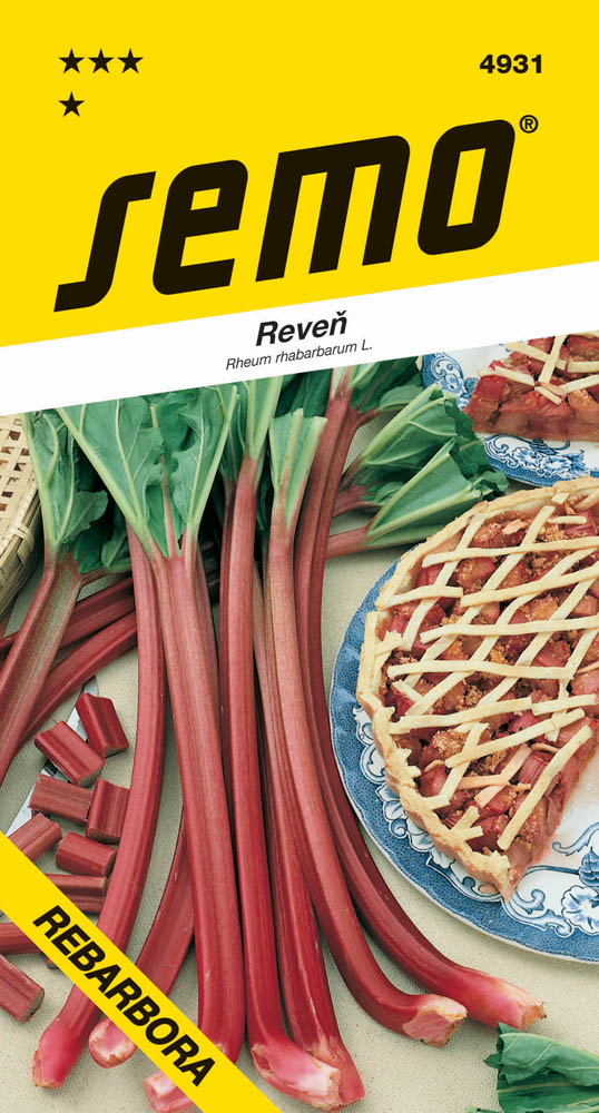 Osivo zeleniny - Rebarbora reveň