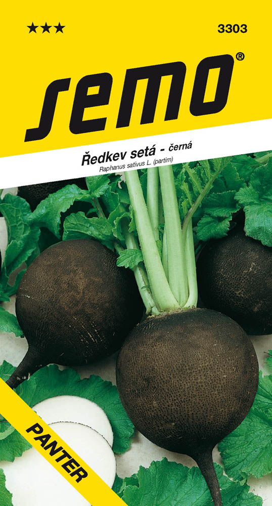 Osivo zeleniny - Ředkev Panter kulatá černá
