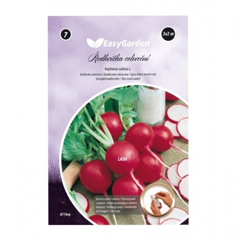 Výsevní pásky - Ředkvička celoroční výsevní pásek