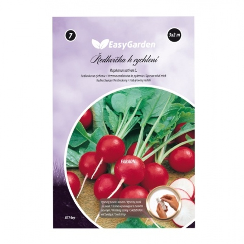 Výsevní pásky - Ředkvička k rychlení výsevní pásek