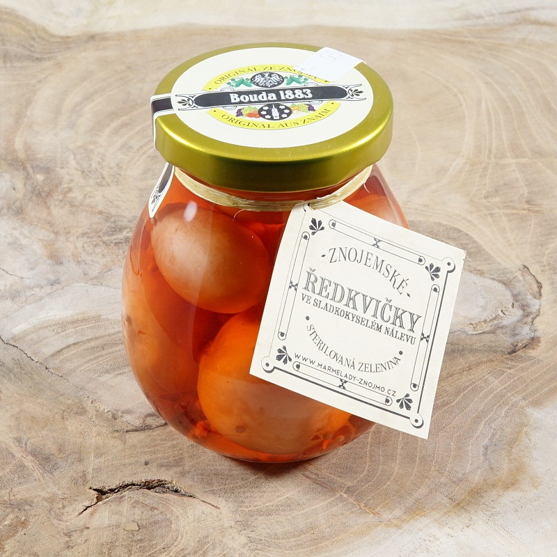 Zeleninové pochoutky - Ředkvičky nakládané 250g