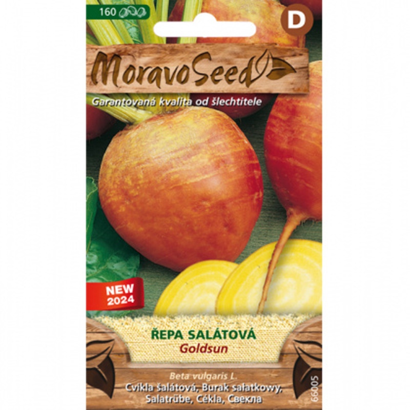 Osivo zeleniny - Řepa salátová GOLDSUN kulatá (MS)