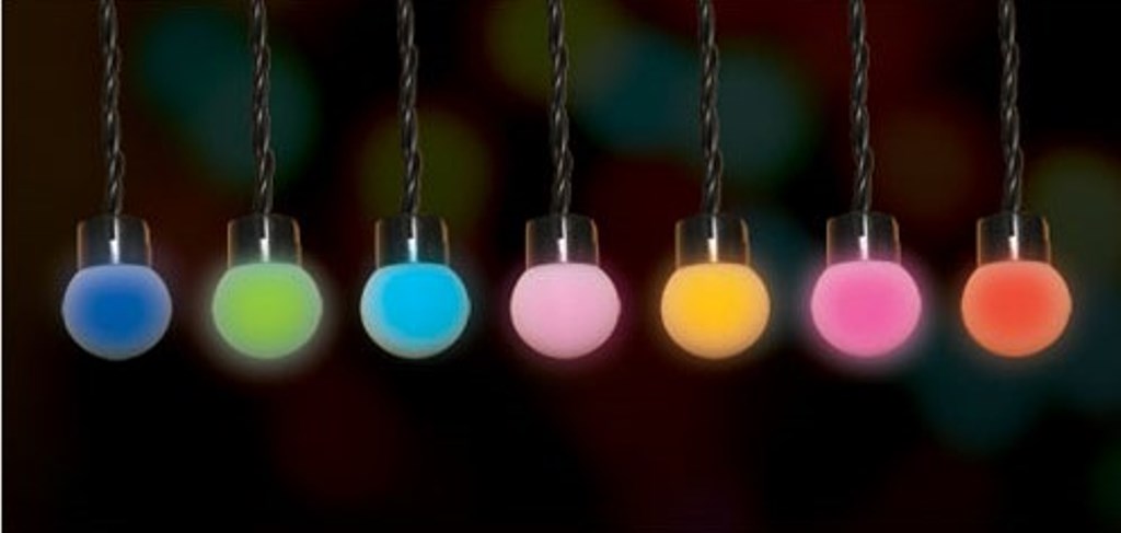 Řetěz svítící 50LED/4,9m měnící barvu