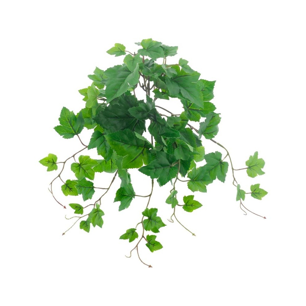 Celoroční umělé květiny - Réva listy ECO závěs umělý zelený 38cm