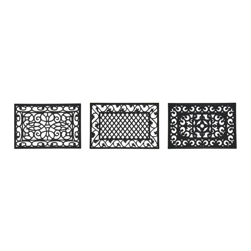 Rohožky před dveře - Rohožka gumová mix 40x60cm