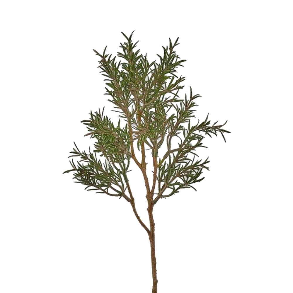 Celoroční umělé květiny - Rozmarýn řezaný umělý zelený 36cm
