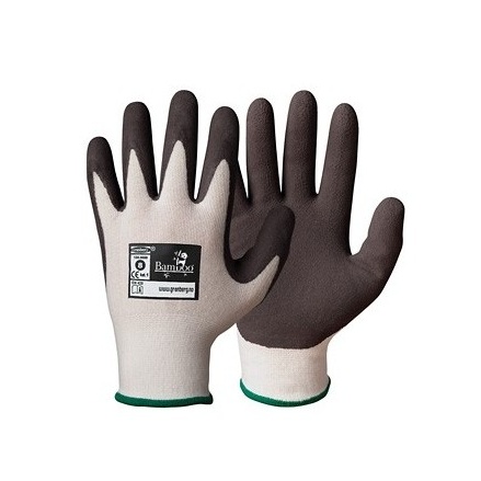 Zahradnické rukavice - Rukavice Bamboo pogumované vel.7