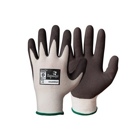 Zahradnické rukavice - Rukavice Bamboo pogumované vel.8