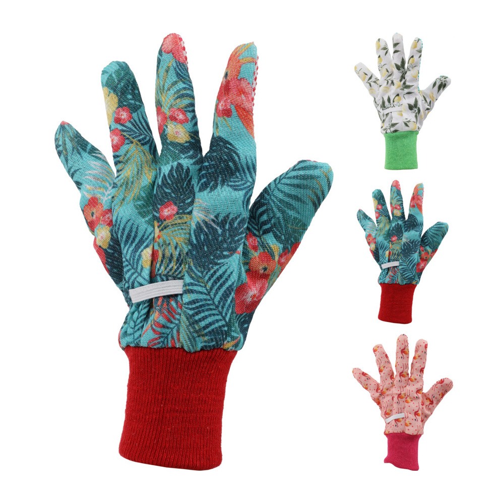 Zahradnické rukavice - Rukavice látkové mix