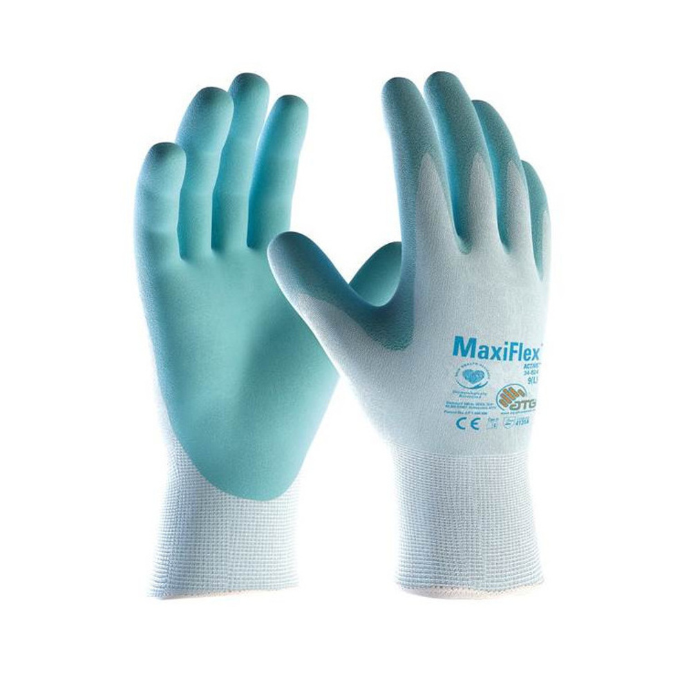 Zahradnické rukavice - Rukavice MAXIFLEX®  Active™ polomáčené vel.8