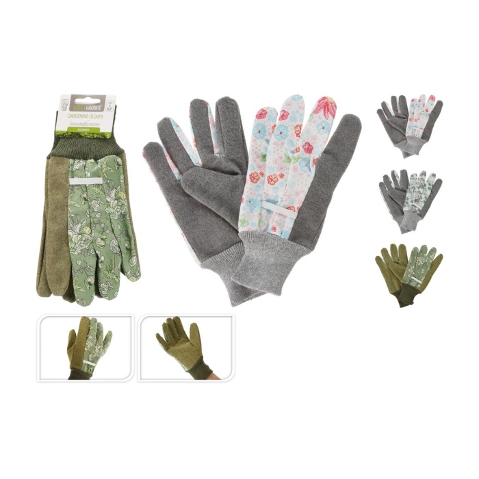 Zahradnické rukavice - Rukavice zahradní s potiskem mix