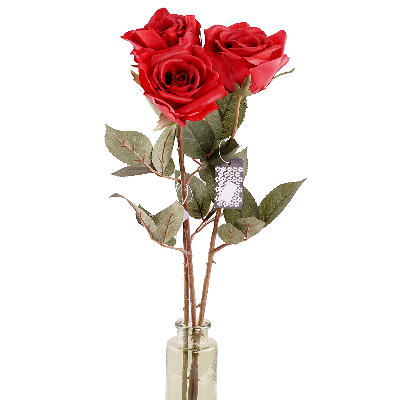 Růže OLIVIA řezaná umělá červená-0