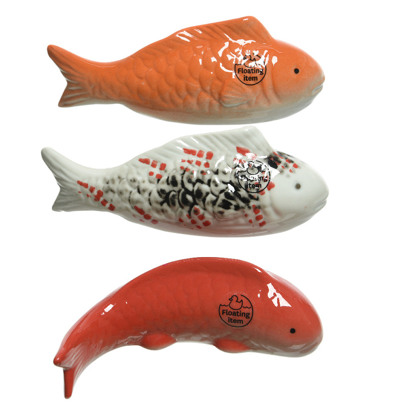 Dekorační figurky zvířat - Ryba porcelánová mix