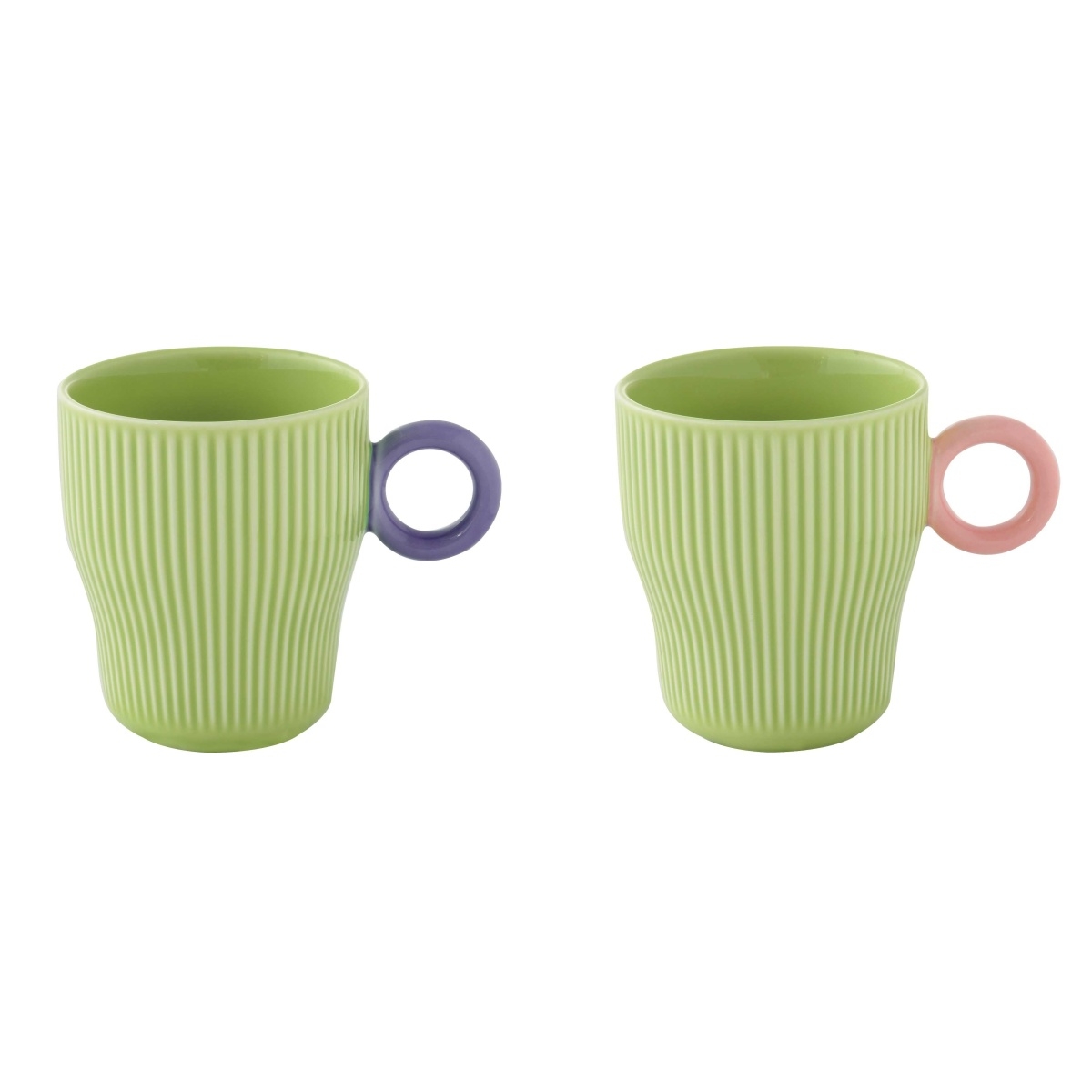 Hrnky a sklenice - Sada hrnků TWIST&MATCHz porcelánu 2ks