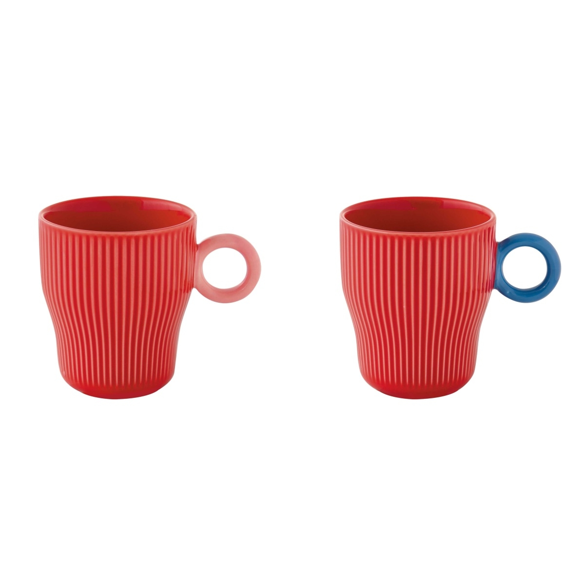Hrnky a sklenice - Sada hrnků TWIST&MATCHz porcelánu 2ks