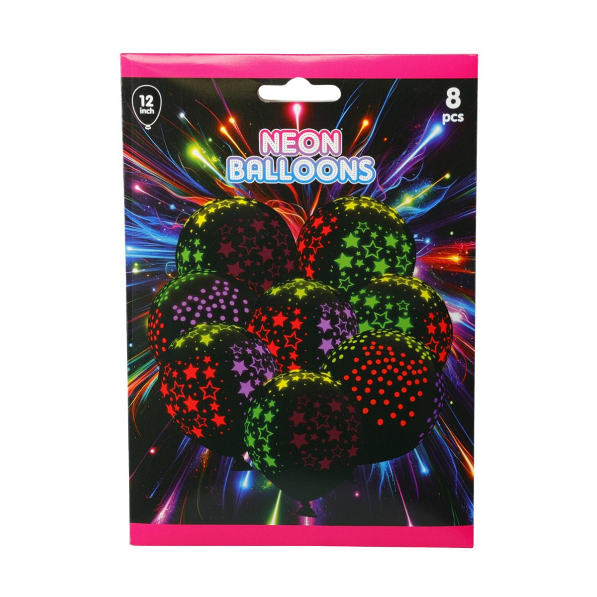 Dětské zboží - Sada neonových balonků 8ks