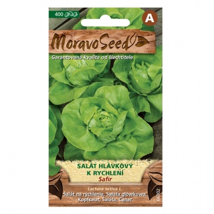 Osivo zeleniny - Salát hlávkový raný SAFÍR rychlení (MS)