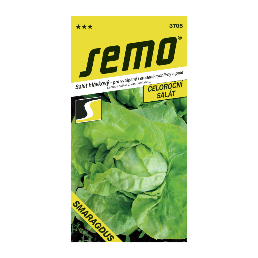 Osivo zeleniny - Salát k rychlení Smaragdus