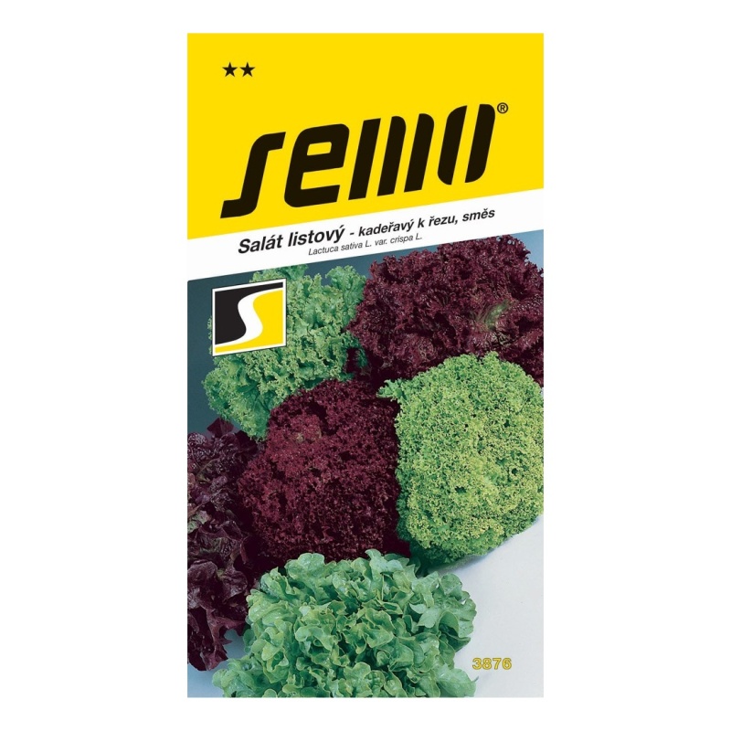 Osivo zeleniny - Salát kadeřavý k řezu Barevná směs odrůd