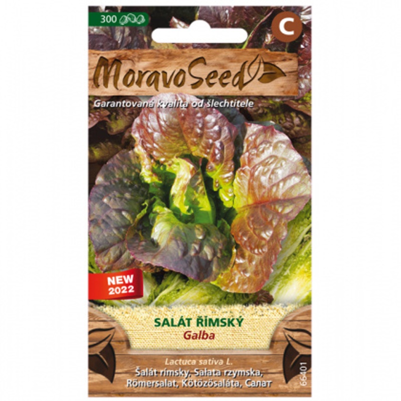 Osivo zeleniny - Salát římský GALBA (MS)