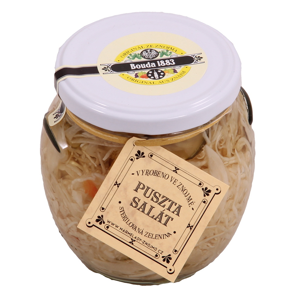 Zeleninové pochoutky - Salát zelný Puszta 480g