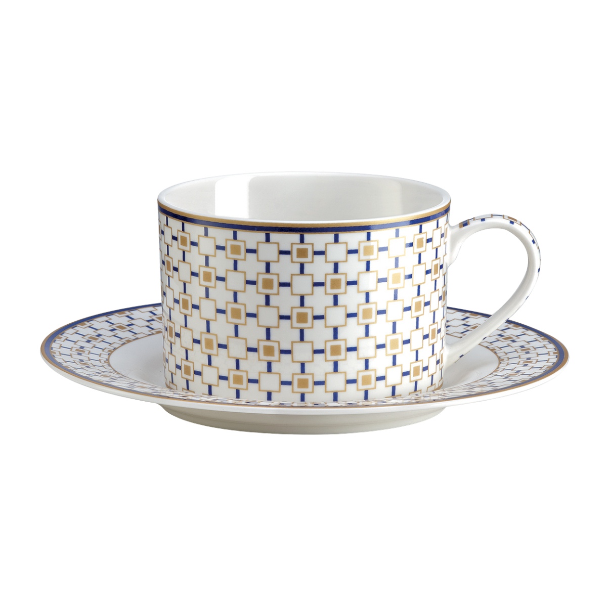 Hrnky a sklenice - Šálek a podšálek porcelánový CHARLES 220ml