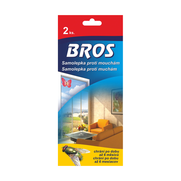 Zahradní chemie - Samolepka na mouchy 2ks